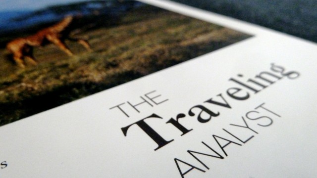 Traveling Analyst, Lazard